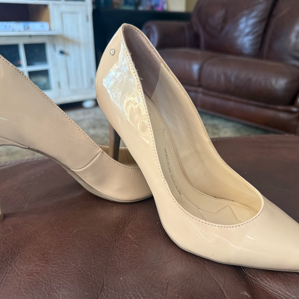 Circus by Sam Edelman Nude Patent Heels